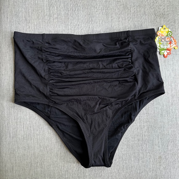 Becca ETC Swim Color Splash Top + Bottom (size 1X) NWT - Picture 6 of 7